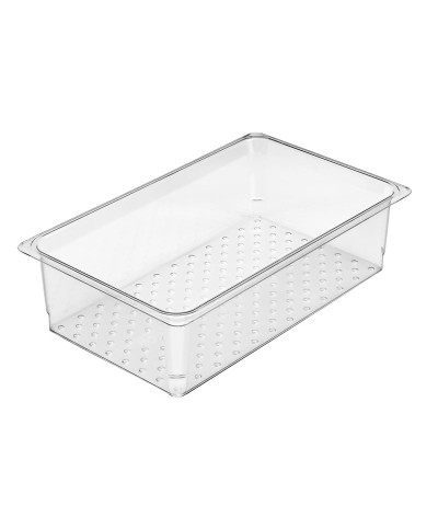 Cambro - 15CLRCW-135 / Recipiente colador de policarbonato GN 1/1 - (32,5 x 53 x 12,7 cm)