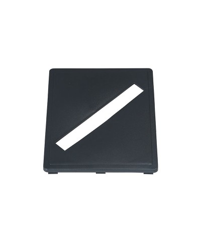 Probbax - PB-1033-GRY / Inserto Mix & Match de apertura de ranura para tapa PB-1030 - 28,3 x 23 x 1,7 cm