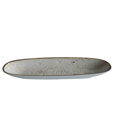 Adrier - 68-OBP339-WHTSLS / Colección SALSA WINTER - Fuente oblonga - 33 x 9 x 3,7 cm