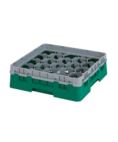 Cambro - 20S318-119 / Cesta de lavado (50 x 50 cm) para copas y vasos con 20 comp. 1 alt. - dia. máx. 9,84 cm alt. máx. 9,4 cm