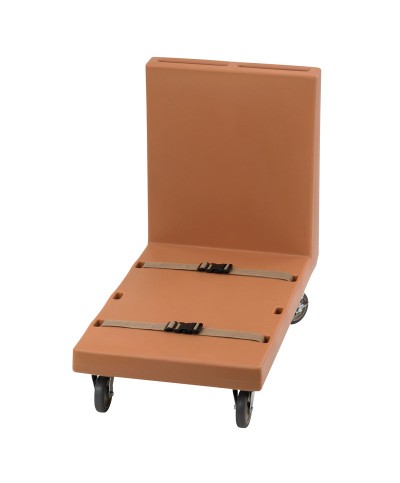 Cambro - 2436UTHS-157 / Carro plataforma montacargas con correas - (106 x 60,5 x 92 cm)