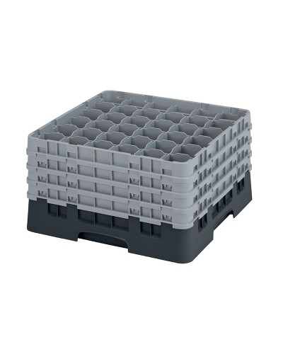 Cambro - 36S900-110 / Cesta de lavado (50 x 50 cm) copas y vasos con 36 comp. 4 alt. - dia. máx. 7,2 cm alt. máx. 24,1 cm