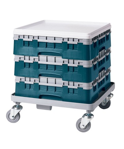 Cambro - 9S318-414 / Cesta de lavado de (50 x 50 cm) para copas y vasos con 9 comp. 1 alt. - dia. máx. 14,8 cm alt. máx. 9,4 cm