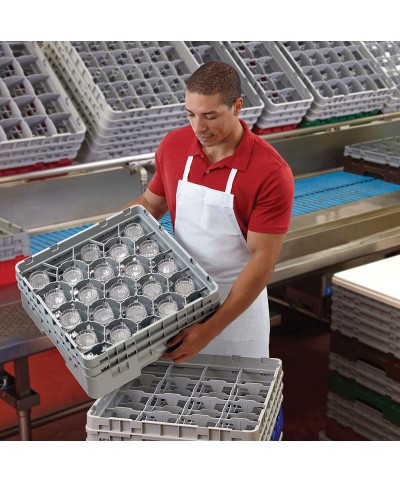 Cambro - 20S434-151 / Cesta de lavado (50 x 50 cm) para copas y vasos con 20 comp. 2 alt. - dia. máx. 9,84 cm alt. máx. 13,5 cm