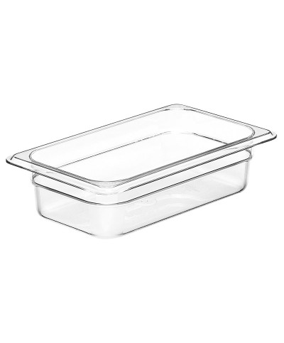 Cambro - 42CW-135 / Recipiente de policarbonato GN 1/4 - (16,2 x 26,5 x 6,5 cm) - (1,7 litros)