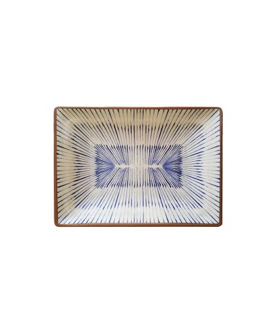 Adrier - CHRCP2417-CB / Colección CHAMBAO - Fuente rectangular mediana - 24 x 17 x 2,5 cm