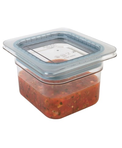 Cambro - 60CWGL-135 / Tapa hermética GripLid de policarbonato GN 1/6 - (16,2 x 17,6 cm)