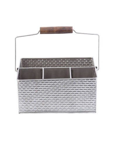 Caja porta cubiertos 27,3 x 21,6 x 12 cm