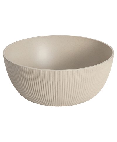 Adrier - CC-0004-BEIG / Bol redondo - 29,5 cm x 11,5 cm