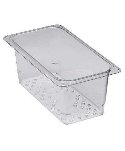 Cambro - 35CLRCW-135 / Recipiente colador de policarbonato GN 1/3 - (17,6 x 32,5 x 12,5 cm)