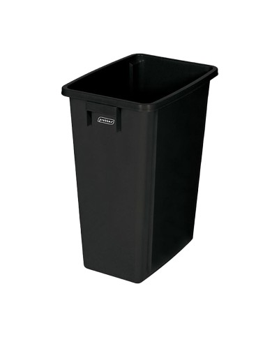 Probbax - PB-1080-BLA / Cubo de reciclaje sin tapa - 32 x 46 x 58 cm - 60 L