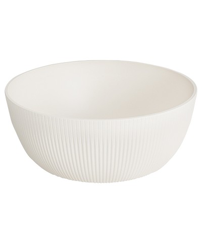 Adrier - CC-0004-WHT / Bol redondo - 29,5 cm x 11,5 cm