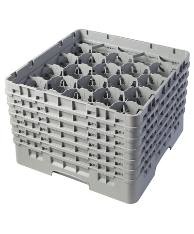Cambro - 20S1114-151 / Cesta de lavado (50 x 50 cm) copas y vasos con 20 comp. 6 alt. - dia. máx. 9,84 cm alt. máx. 29,9 cm
