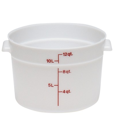 Cambro - RFS12-148 / Recipiente redondo de polietileno - (37,8 cm de Ø) - (profundidad: 21,3 cm) - (11,4 litros)