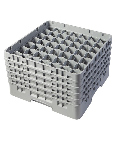 Cambro - 49S958-151 / Cesta de lavado (50 x 50 cm) copas y vasos con 49 comp. 5 alt. - dia. máx. 6 cm alt. máx. 25,8 cm
