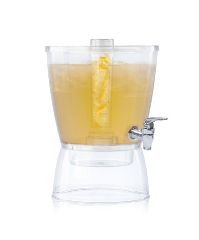 Dispensador acero y tritan 25,5 x 25,5 x 35,5 cm - 5,5 L Incluye Infusor