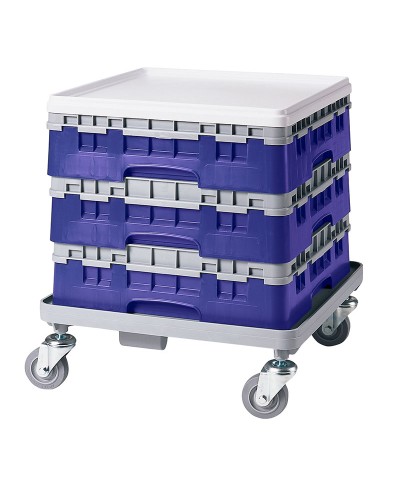 Cambro - 36S318-186 / Cesta de lavado (50 x 50 cm) copas y vasos con 36 comp. 1 alt. - dia. máx. 7,2 cm alt. máx. 9,4 cm