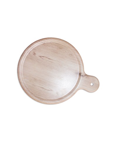 Adrier - TTPP1215-WW / Colección KAYAK - Tabla de presentación redonda con asa - 40 cm Ø