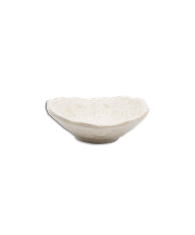 Adrier - OSD8980-MWH / Colección TERRAL - Platillo oval mini - 8,9 x 8 x 3 cm