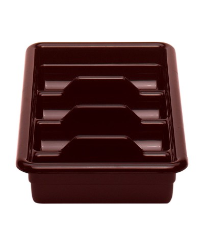 Cambro - 1120CBR-131 / Recipiente para cubiertos con 4 compartimentos de Regal - (52 x 28,9 x 9,5 cm)