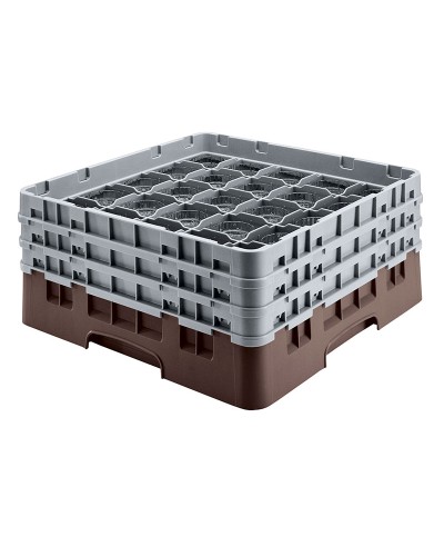 Cambro - 36S534-167 / Cesta de lavado (50 x 50 cm) copas y vasos con 36 comp. 2 alt. - dia. máx. 7,2 cm alt. máx. 14,9 cm