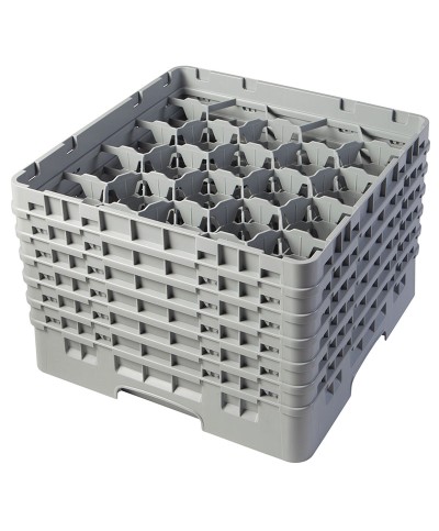 Cambro - 20S1214-151 / Cesta de lavado (50 x 50 cm) copas y vasos con 20 comp. 6 alt. - dia. máx. 9,84 cm alt. máx. 32,3 cm