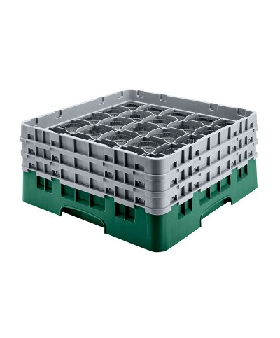 Cambro - 36S534-119 / Cesta de lavado (50 x 50 cm) copas y vasos con 36 comp. 2 alt. - dia. máx. 7,2 cm alt. máx. 14,9 cm