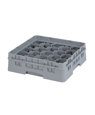 Cambro - 20S318-151 / Cesta de lavado (50 x 50 cm) para copas y vasos con 20 comp. 1 alt. - dia. máx. 9,84 cm alt. máx. 9,4 cm