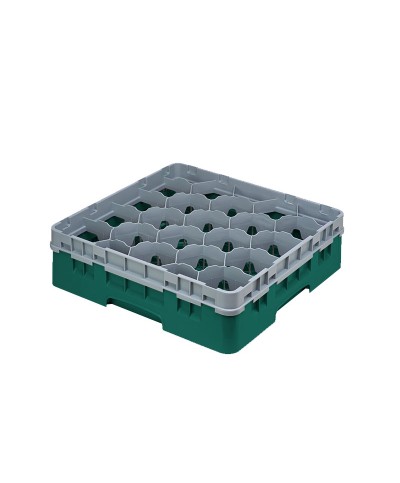 Cambro - 20S418-119 / Cesta de lavado (50 x 50 cm) para copas y vasos con 20 comp. 1 alt. - dia. máx. 9,84 cm alt. máx. 11,8 cm