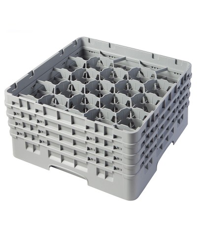Cambro - 20S900-151 / Cesta de lavado (50 x 50 cm) para copas y vasos con 20 comp. 4 alt. - dia. máx. 9,84 cm alt. máx. 24,1 cm