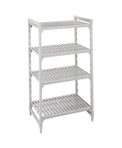 Cambro - MPU6918V4PKG / Estantería ventilada con 4 estantes, 180 cm de alto, fondo 60 cm y longitud 098 cm