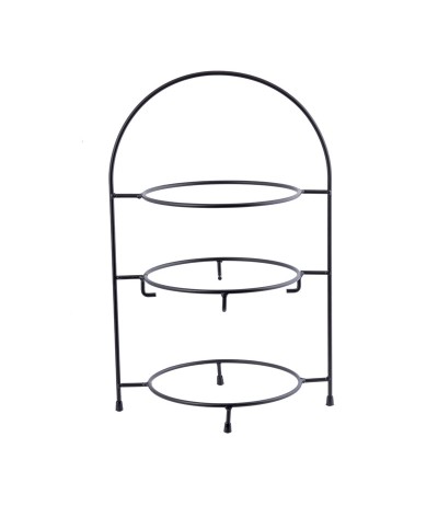 TableCraft - Torre para fajitas - soporte con 3 anillos - 45 x 28,6 x 20,6 cm