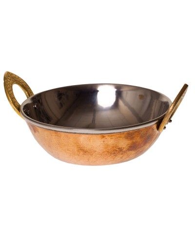 TableCraft - Bol con asas - acabado cobre - Ø15 cm - 852 ml