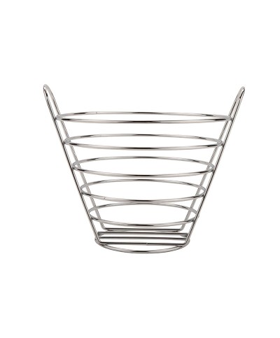 Clipper Mill - Cesta con dos asas Cromada - Ø25,4 cm x 21,6 cm alto.