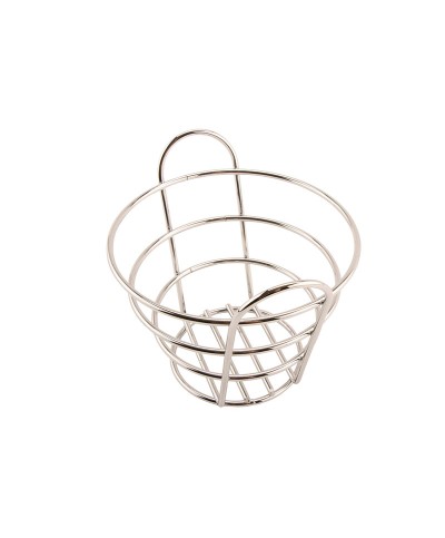 Clipper Mill - Cesta con dos asas Cromada - Ø15,9 cm x 10,8 cm alto.