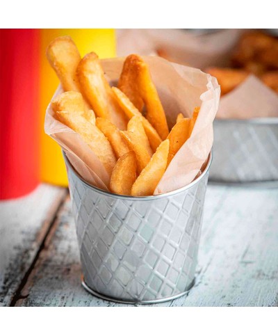 Tablecraft - Envase para patatas y fritos redondo - 9,5 Ø x 12 cm
