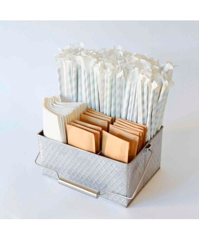 Tablecraft - Portacubiertos rectangular - 27,3 x 21,5 x 12 cm
