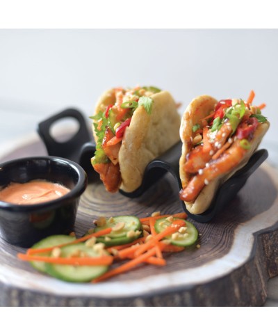 TableCraft - Soporte de melamina para tacos - 2-3 tacos, 14,5 x 5,5 x 4 cm