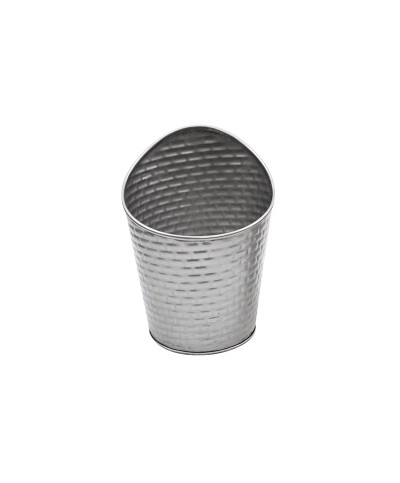 Tablecraft - Vaso inclinado para frituras. 9,5 x 9,5 x 12,5 cm - 295 ml