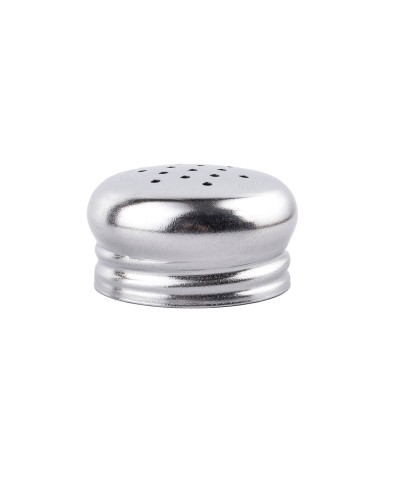 TableCraft - Salero y pimentero cuadrados de vidrio con tapa - 57 gr - 4 × 4 × 10 cm
