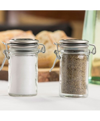 TableCraft - Salero y pimentero con tapa de clip 45 ml