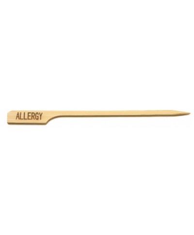 TableCraft - Palillo marcador pala de alergias - 11,5 cm - paquetes de 100 Uds.