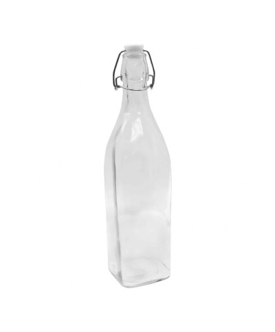 Tablecraft - Botella de vidrio. 8,5 x 8,5 x 32 cm - 1 L