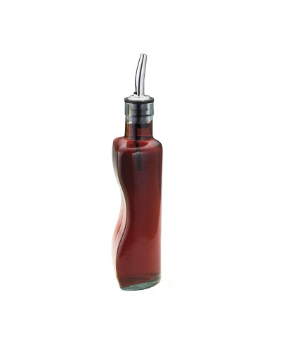Tablecraft - Juego de 2 piezas. Incluye 2 botellas con vertedor. 9 x 6,5 x 24 cm - 2 x 250 ml