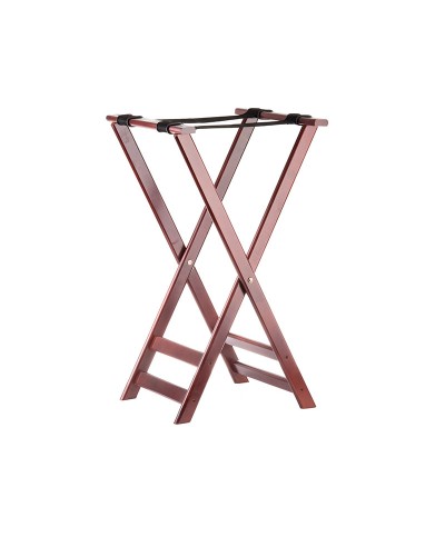 Soporte de tijera para bandejas en madera 81 cm