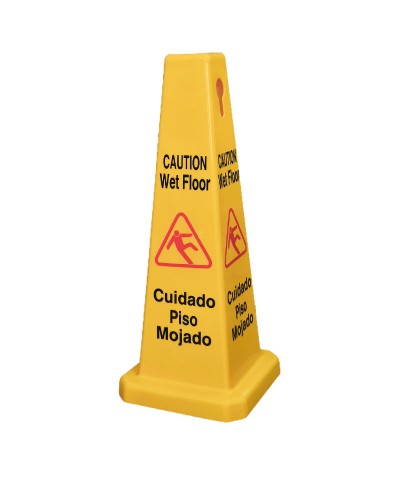 Probbax - PLWFC027 / Cono de suelo mojado - 27 x 27 x 70 cm