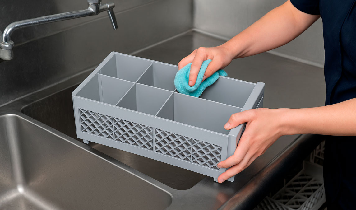Cómo mantener en perfecto estado tus cestas para lavavajillas