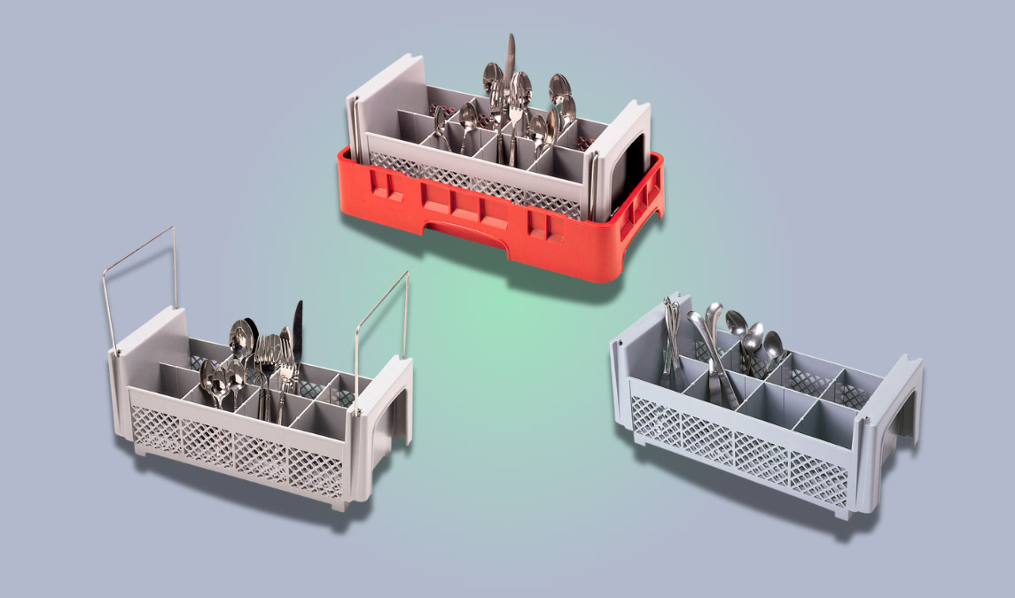 Tipos de cestas para lavavajillas y cuándo usar cada una