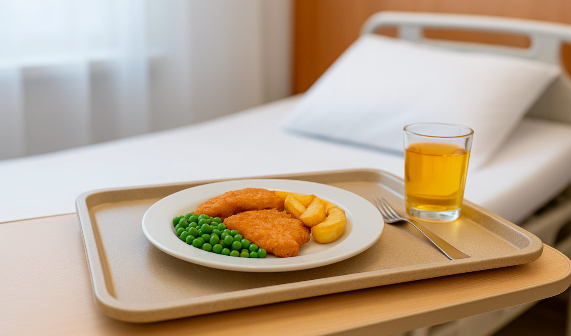 Cómo influye la comida de hospital en la recuperación del paciente