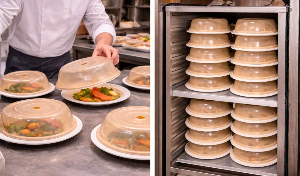 Cómo elegir cubreplatos según el tipo de servicio y cocina